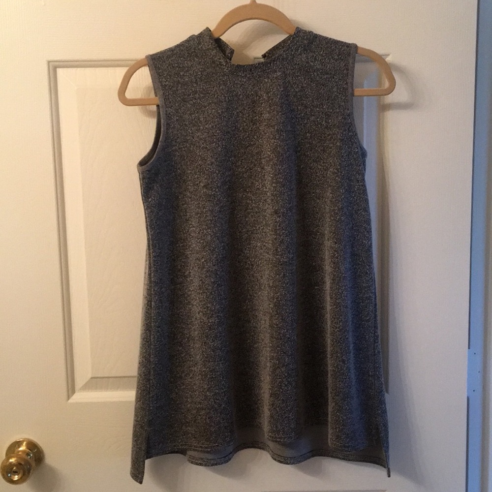 Heather grey top from Urban Outfitters